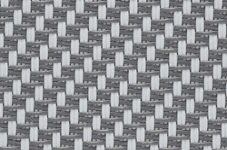 Toile Satiné 5500 de Mermet, coloris 0201 Blanc Gris
